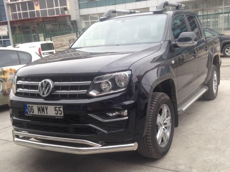 Volkswagen Amarok Bıyık Çelik Ön Tampon