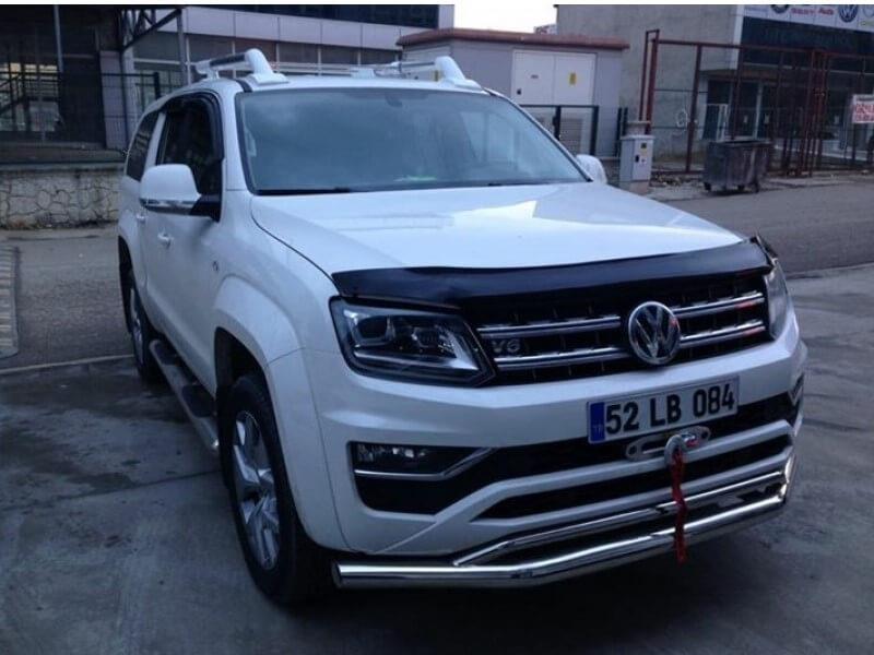 Volkswagen Amarok Bıyık Çelik Ön Tampon