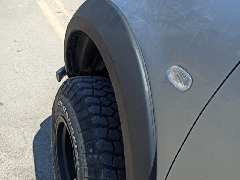 Mitsubishi L200 Çamurluk Kaplamaları Dodik