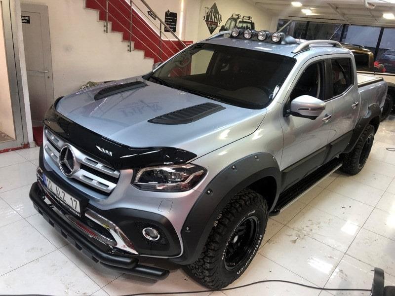 Mercedes X-Class Motor Kaput Rüzgarlığı