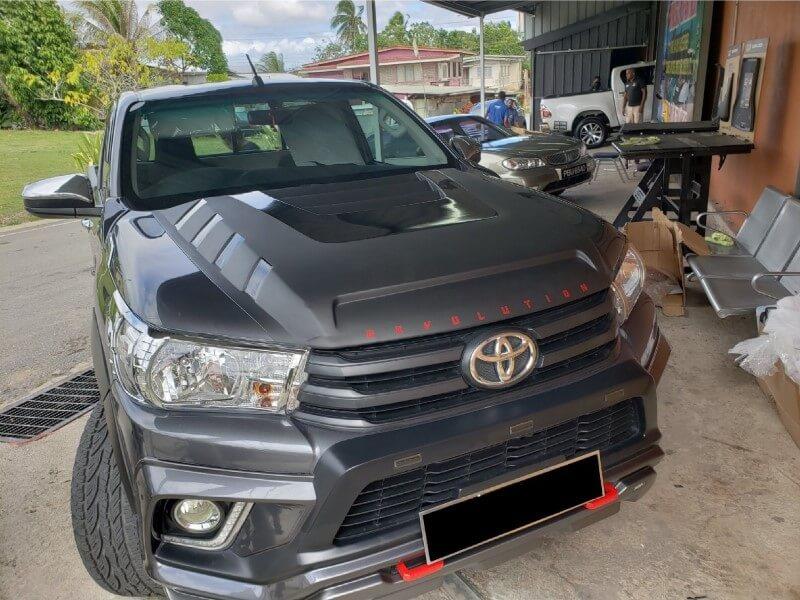 Toyota Hilux Motor Kaput Kabartma